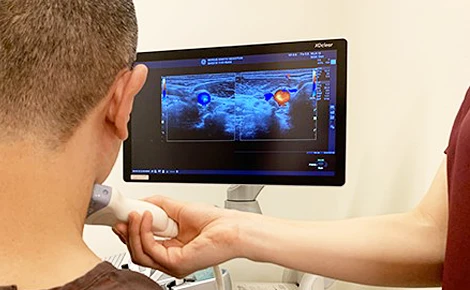 Examination using medical thermography