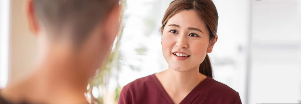 Moriue Acupuncture and Osteopathy Clinic｜Judo therapist Kana Yoshiike