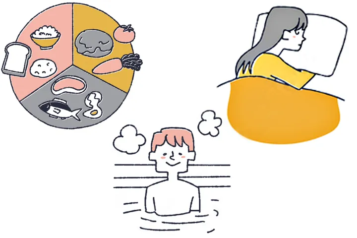 Daily life habits to improve blood circulation