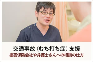 Traffic accident <whiplash> support site